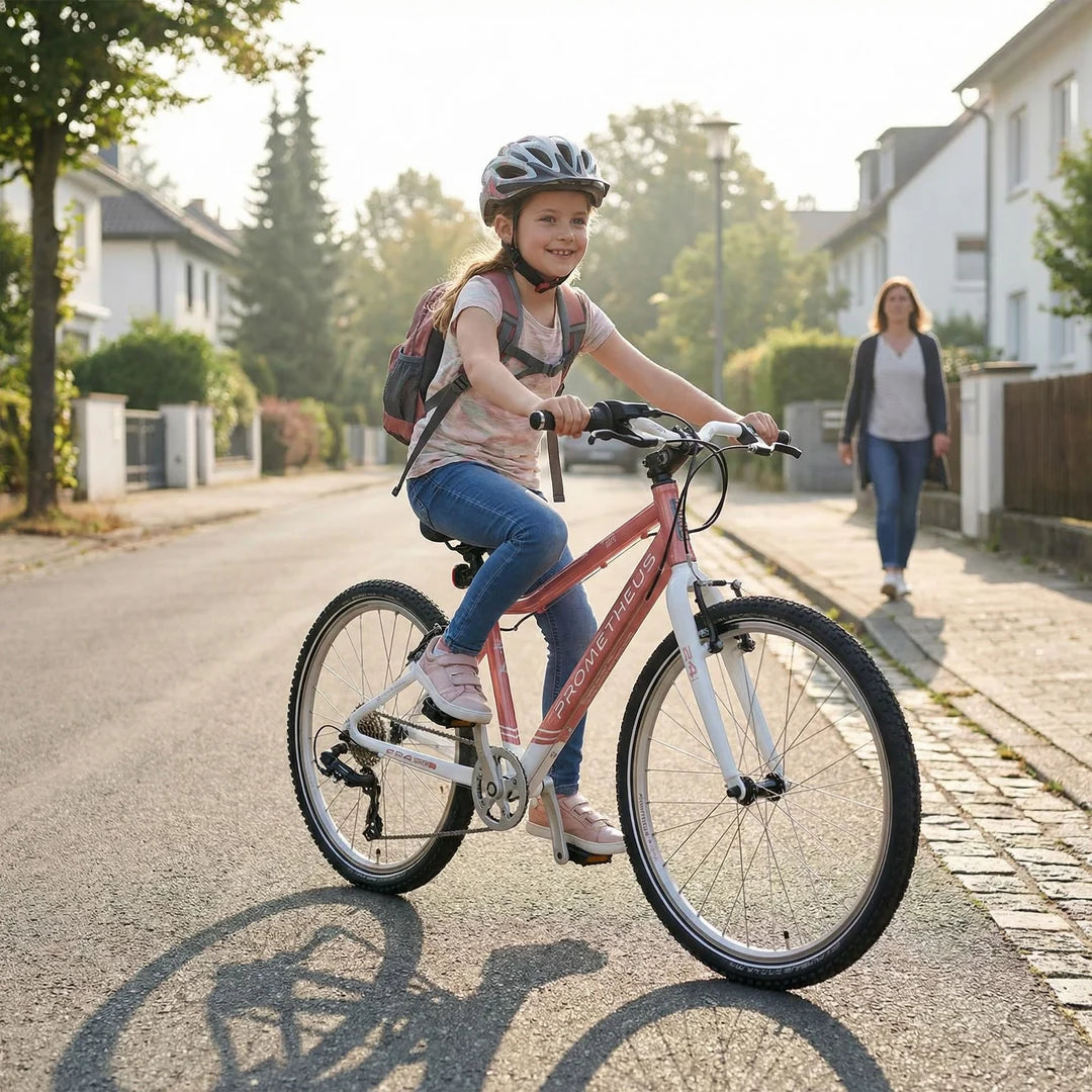 PRO kinderfiets 24 inch vanaf 7 jaar | 8 versnellingen | KORAAL