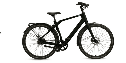 Comate CT Elite E-bike in strakke zwarte kleur, ontworpen voor superieure rijervaring en krachtige prestaties.