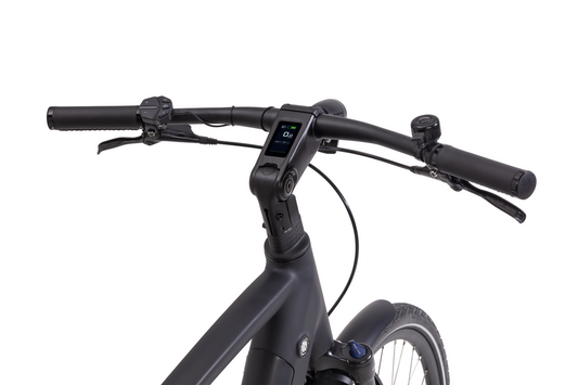 Popal ARC 1 Woman E-Bike stuur met display en bedieningselementen voor optimale controle.