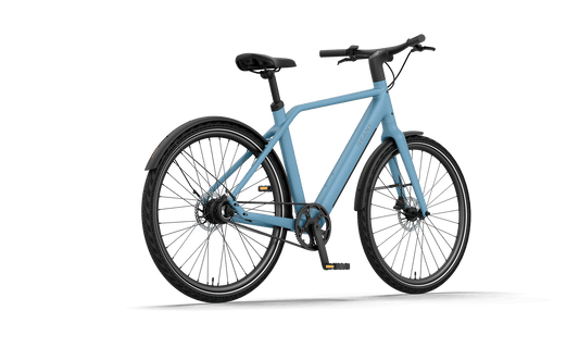 Reany N1 ultralight carbon frame bike with hydraulic disc brakes and OLED display for daily comfort.