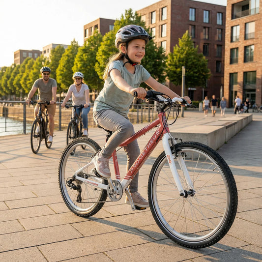 PRO kinderfiets 24 inch vanaf 7 jaar | 8 versnellingen | KORAAL