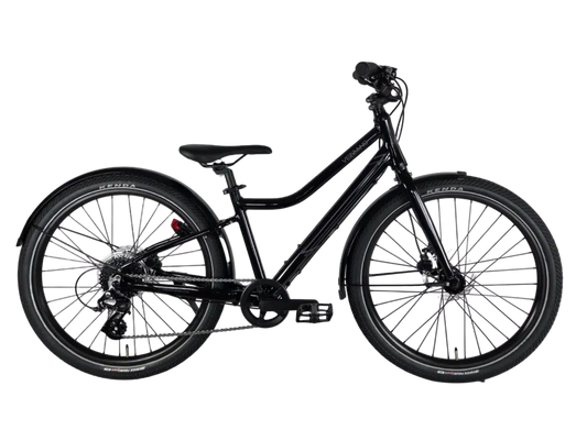 Vezzano 24 RDB kinderfiets met lichtgewicht aluminium frame en hydraulische schijfremmen.