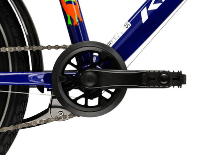 KR LEVEL MINI 3.0 EQ M fiets ketting en crankstel close-up afbeelding