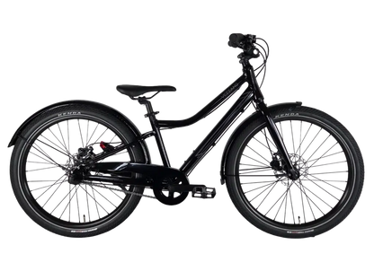 Vezzano 24 Nexus 3 fiets met lichtgewicht aluminium frame en schijfremmen, ideaal voor kinderen.