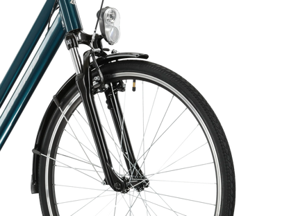 KR Sentio 2.0 U 28 M voorwiel met verlichting en stijlvol frame