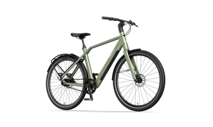 Ready for adventure N1 GT fietsonderdeel in groen met moderne styling, geschikt voor avontuurlijke ritten.