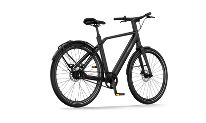 Ready for adventure N1 GT, een stijlvolle zwarte fiets met een modern ontwerp en robuuste wielen.