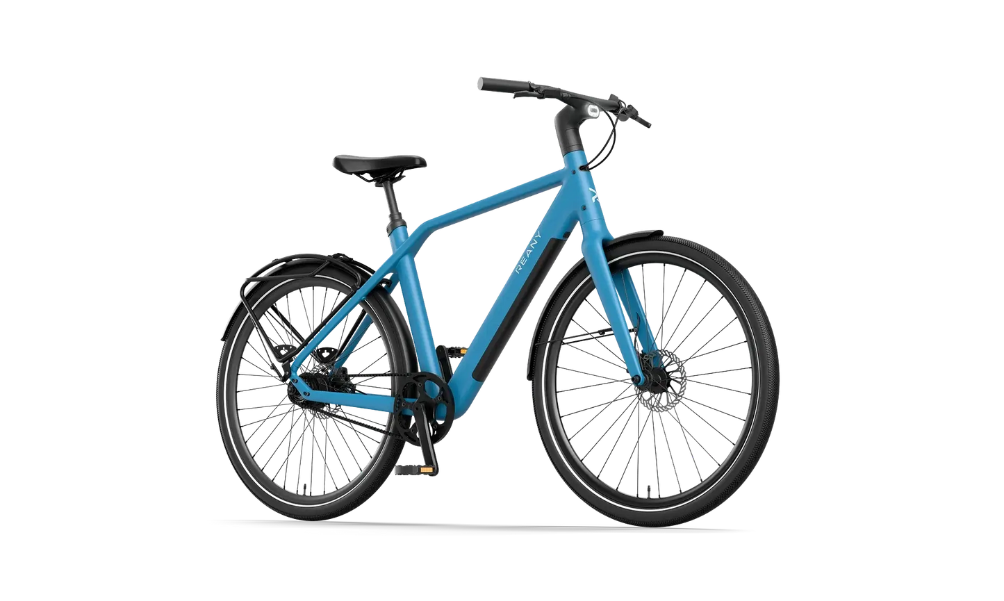 Ready for adventure N1 GT, een innovatieve fiets met een strakblauwe afwerking en moderne stijl.