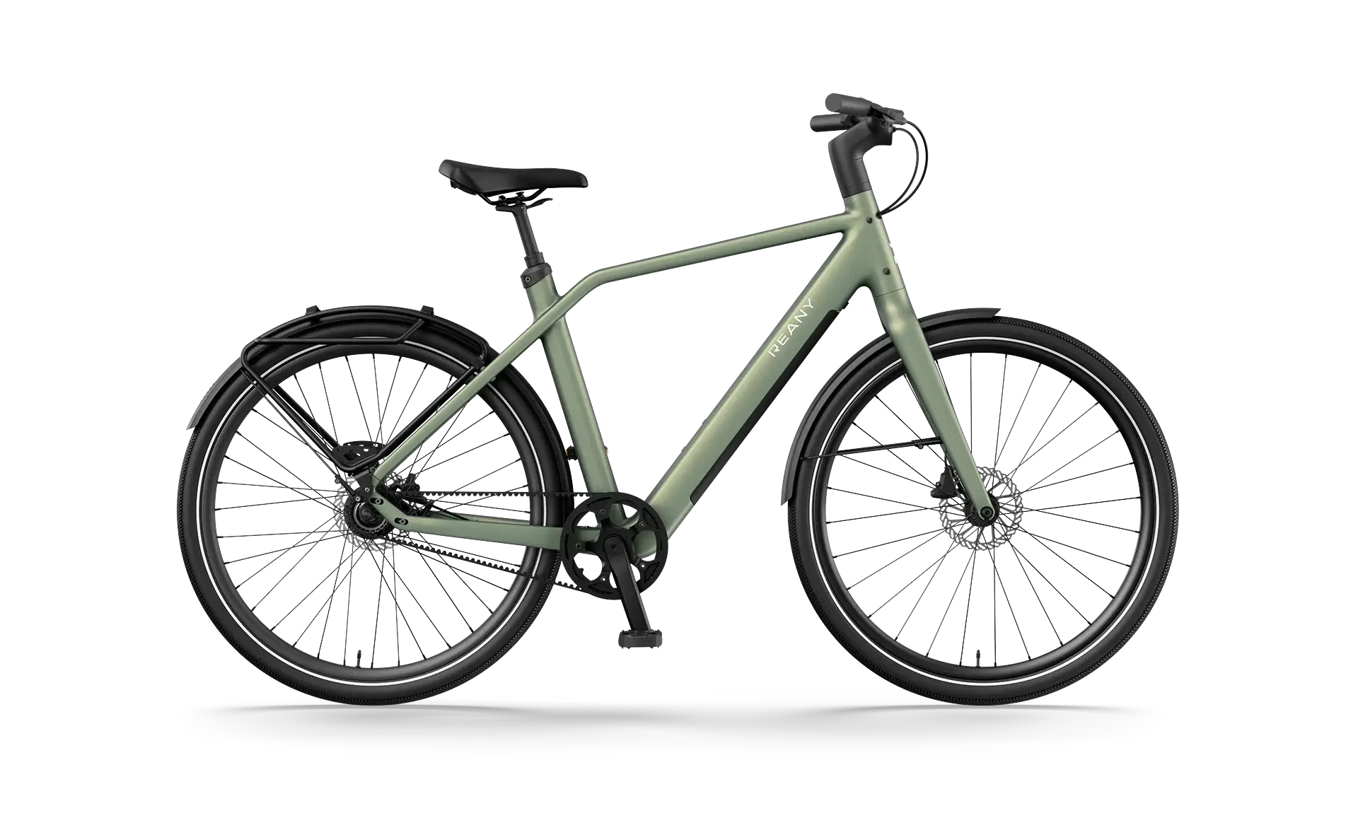 Ready for adventure N1 GT fiets met een modern ontwerp en zwarte velgen, perfect voor avontuurlijke ritten.