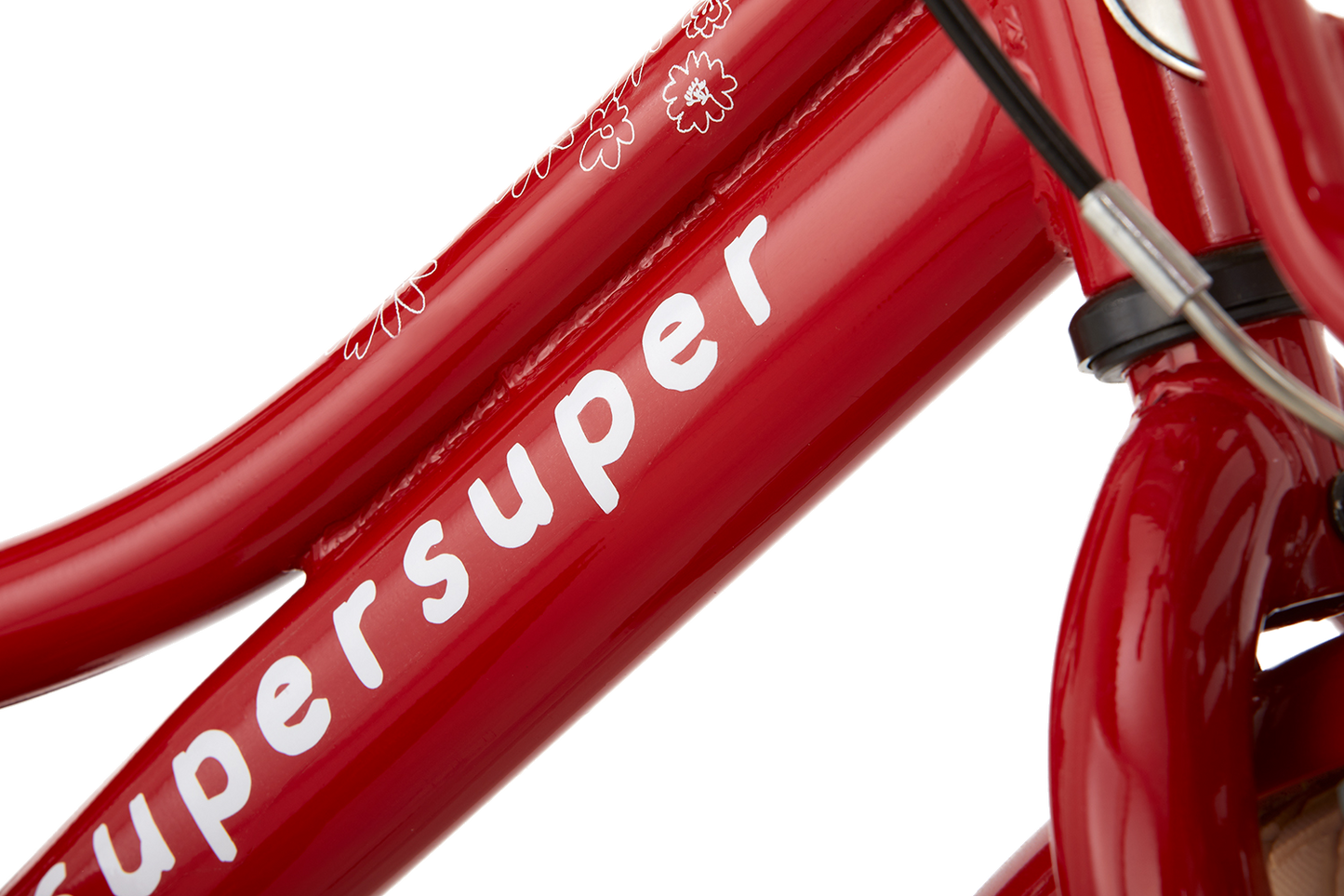 Supersuper Cooper 12 Girls Red Kinderfiets
