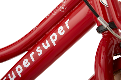 Supersuper Cooper 12 Girls Red Kinderfiets